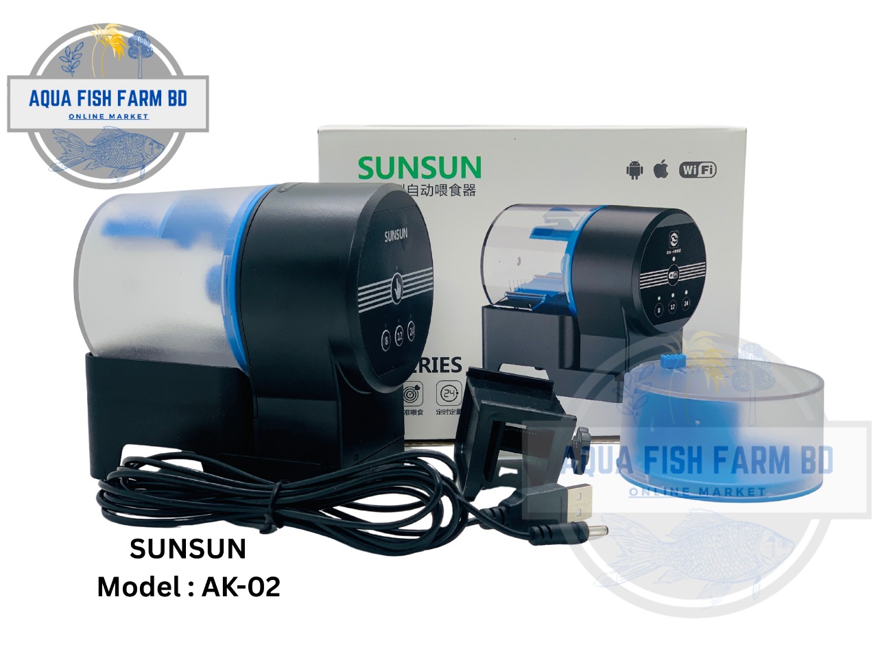 SunSun AK-002, Auto Fish Feeder