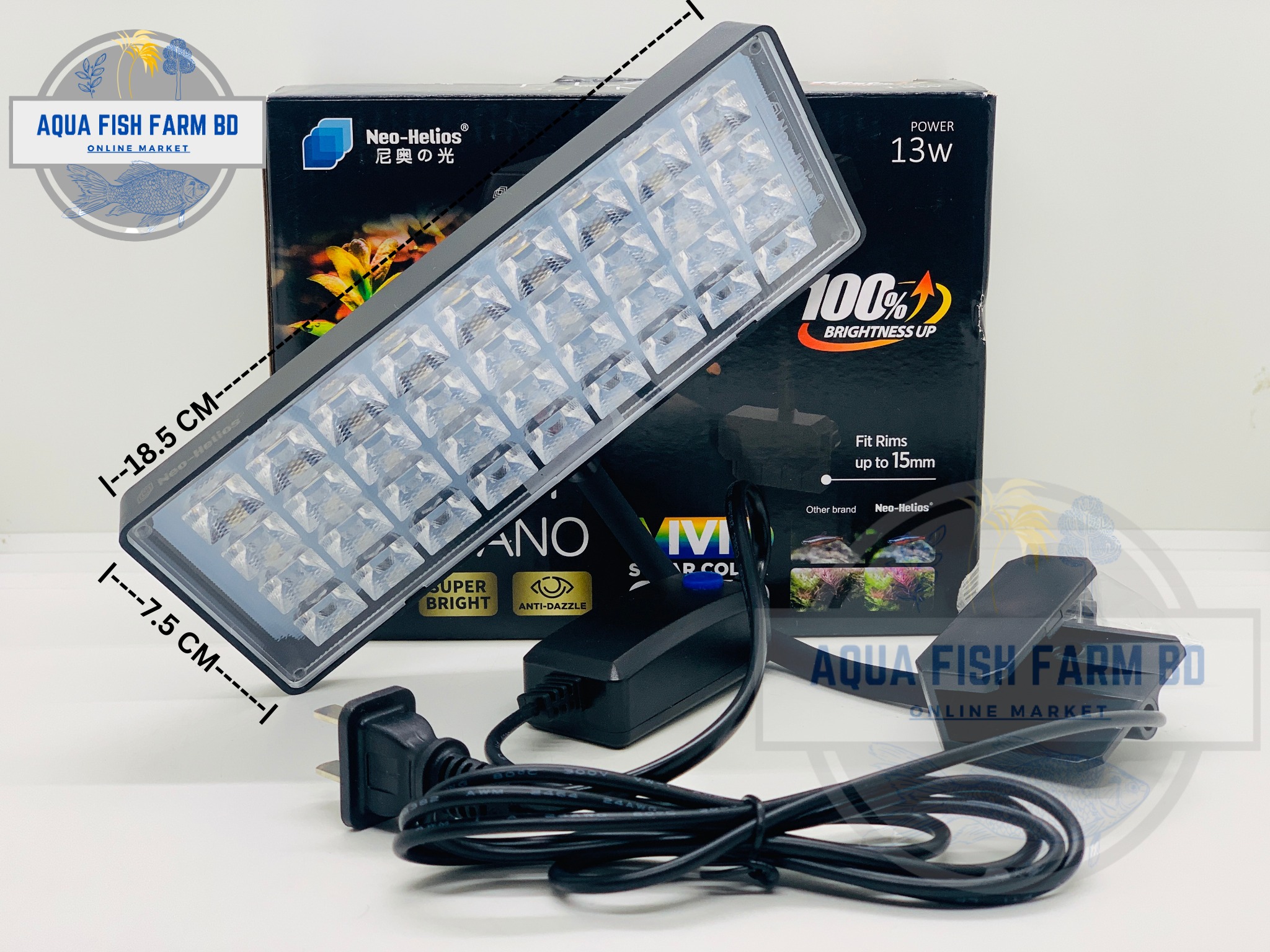 Neo-Helios Flat S3 Pro + Nano For Fish Tank