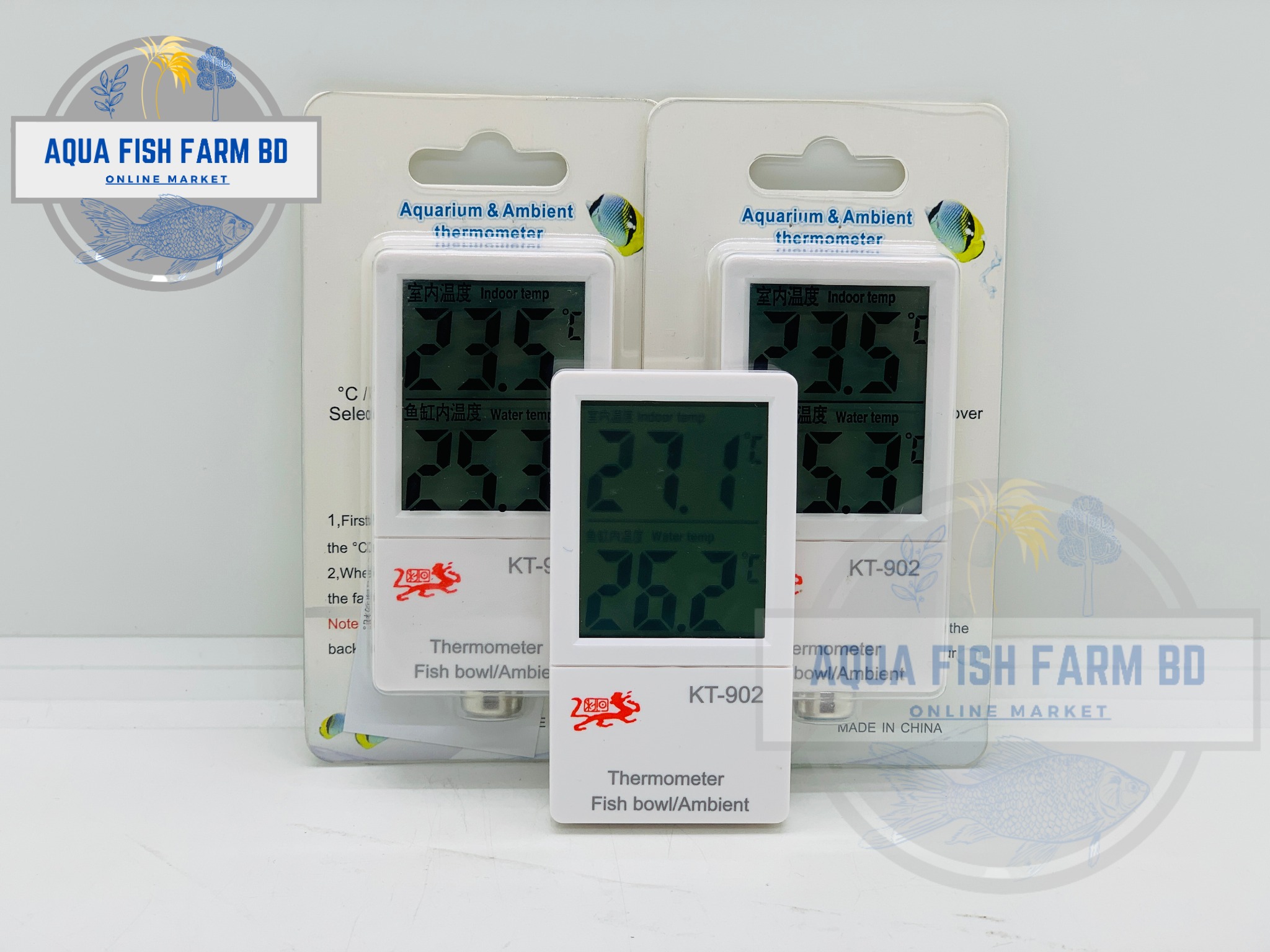 Digital Thermometer Model : KT-902, For Fish Tank