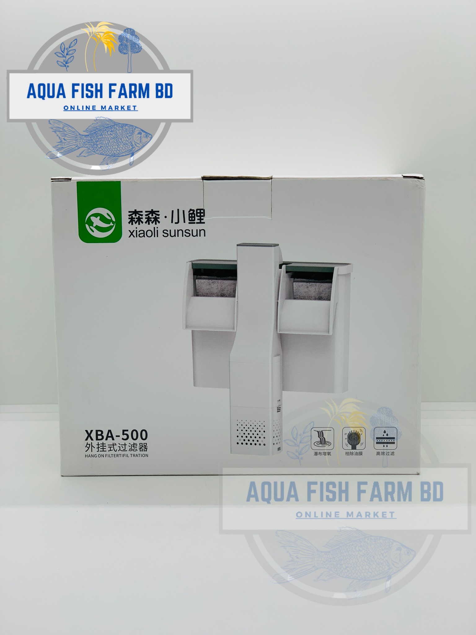 SUNSUN XBA-500 HANG ON FILTER (5Watt & 500L/H)