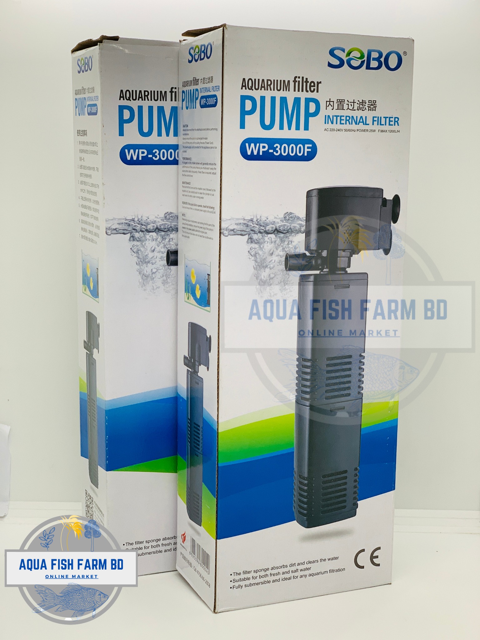 Sobo WP-3000F (25w,1200L/H)