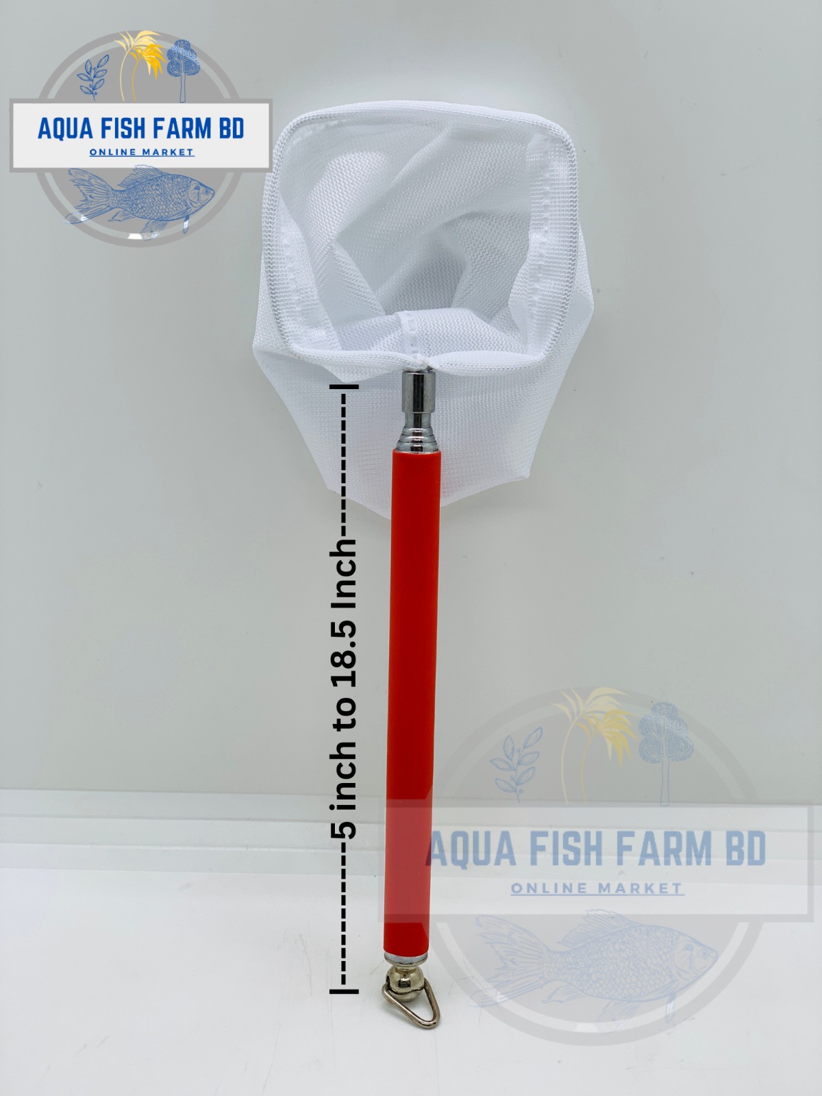 Small Net With 18cm to 56cm Extendable Handle For Aquarium Fish Tank