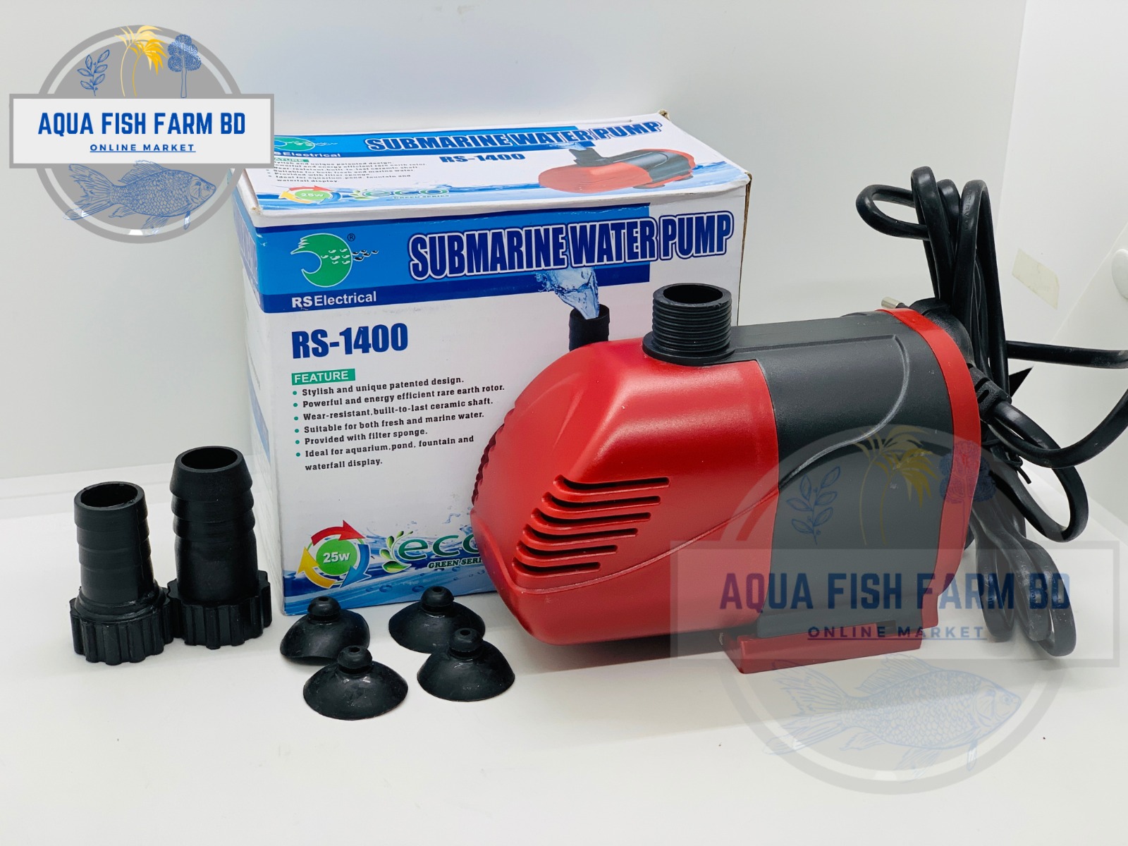 RS Electrical RS-1400,(25Watt & 1600L/H) For Aquarium Water Pump