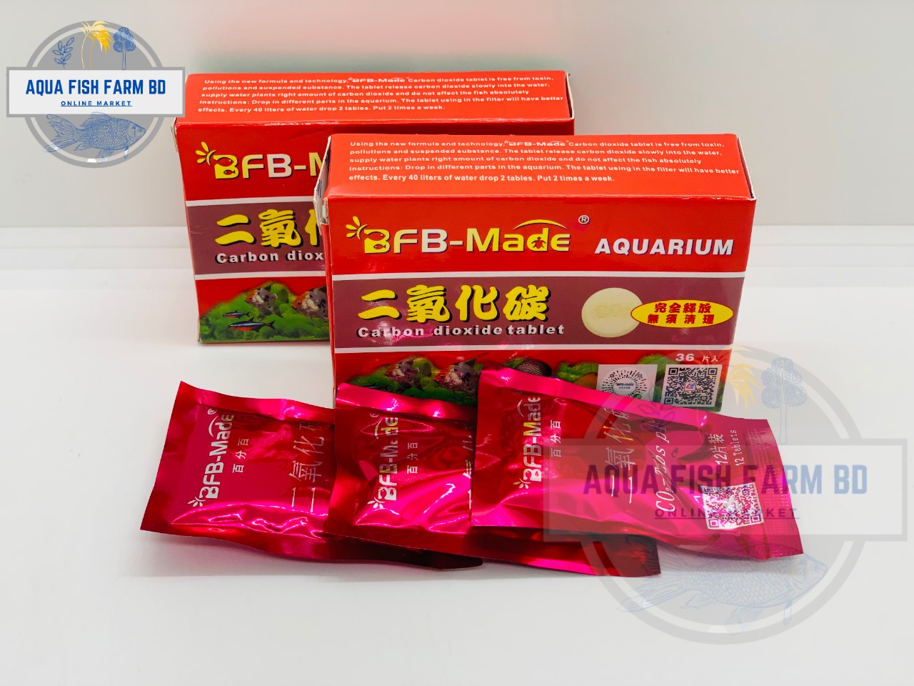 CO2 Tablet (BFB-Made) (36 pcs Tablets) For Planted Tank