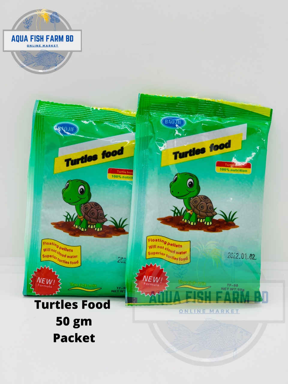 Turtles Food (50gm),For Aquarium Turtle Food