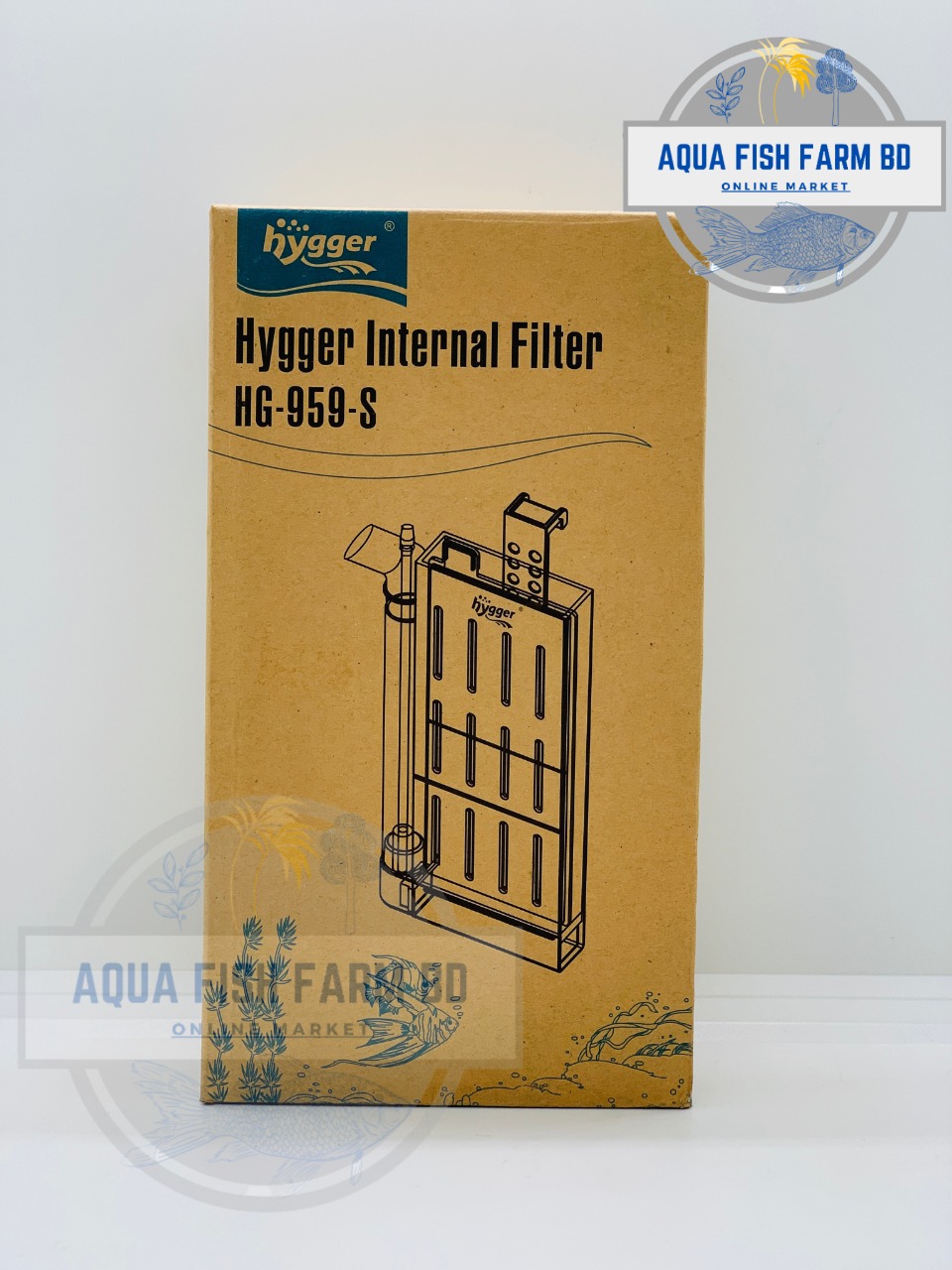 Hygger HG-959-S, Internal Sponge Filter For Fish Tank