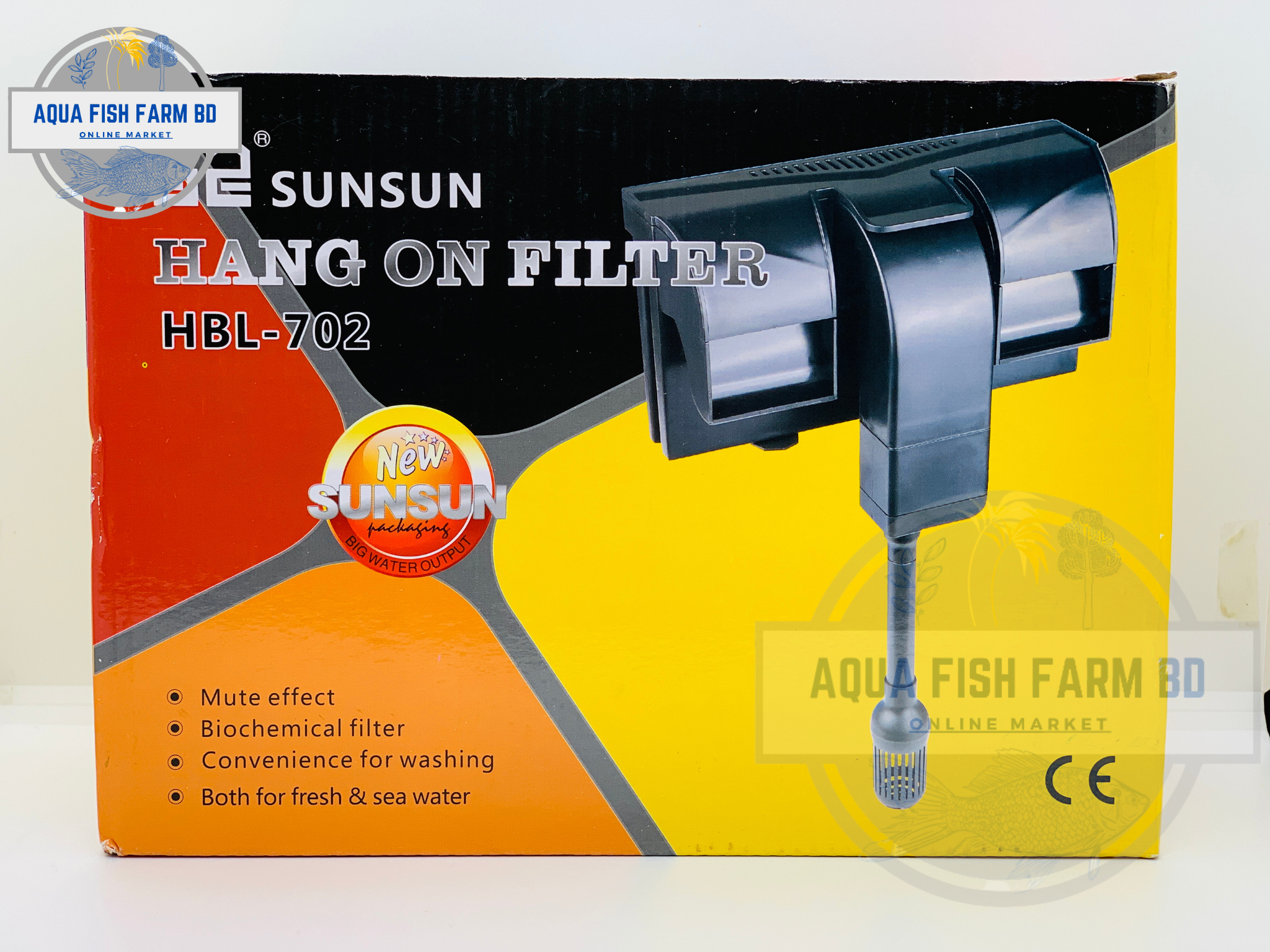 Sunsun HBL-702 (7Watt & 800L/H) Hang On Filter