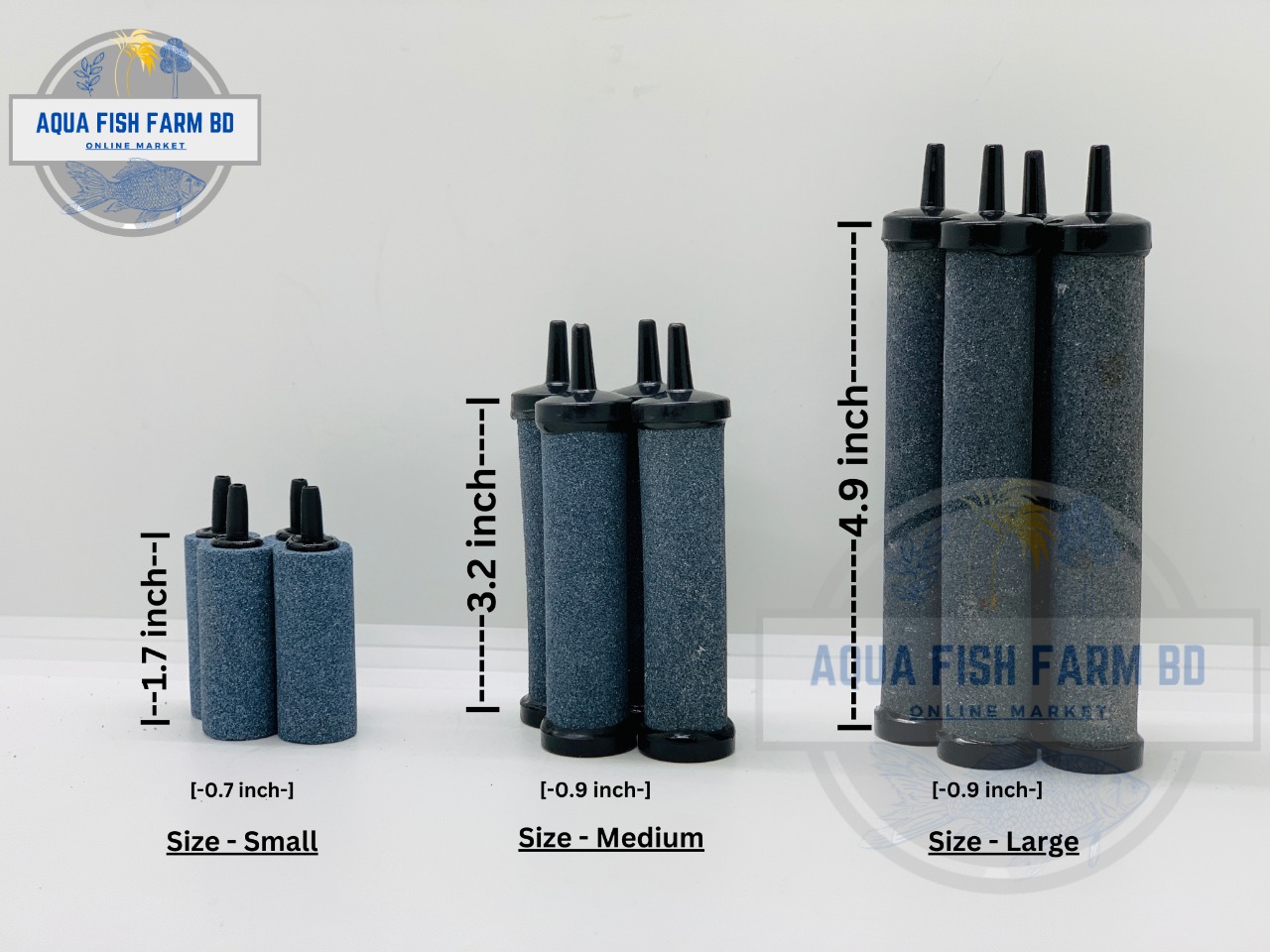 Long Size Air Stone, 1 Pcs Any one Size, For Aquarium Tish Tank