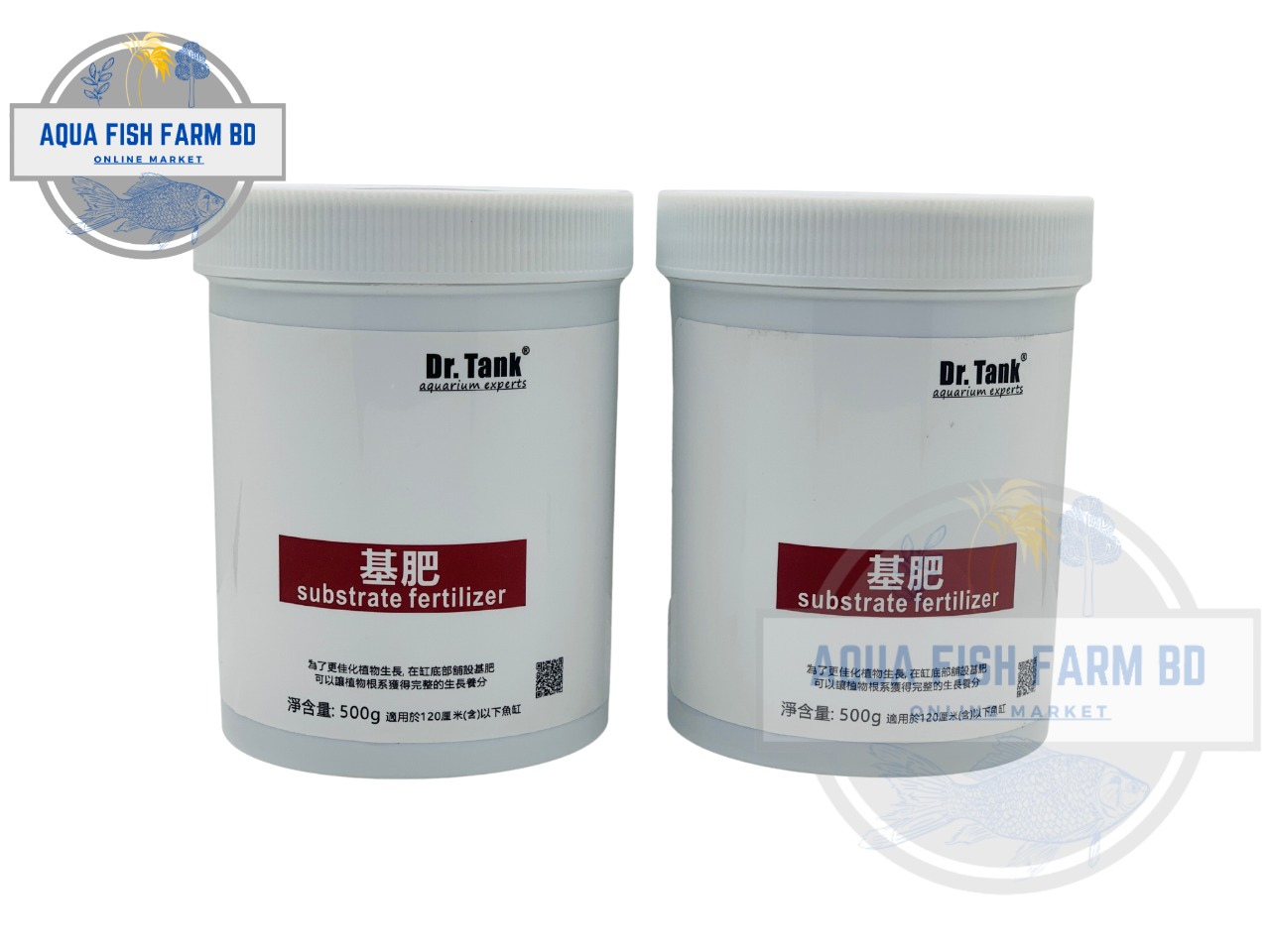 Substrate Fertilizer (500gm, intake Plastic Container) (Dr Tank) For Planted Tank